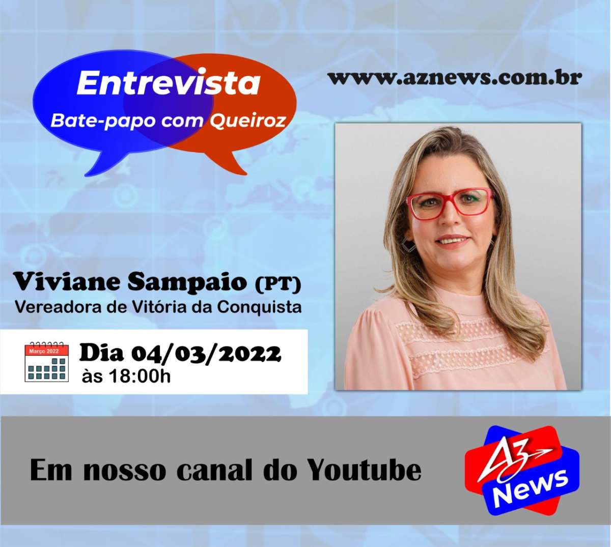 Pol Tica Vereadora Viviane Confirma Entrevista Ao Az News Confira A