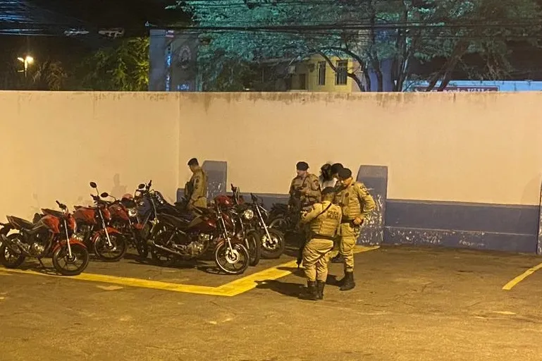 SUDOESTE PM apreende 12 motocicletas por perturbação ao sossego